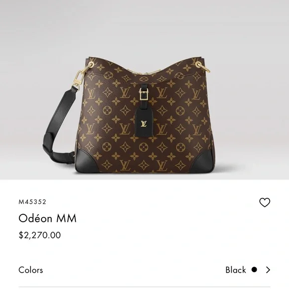 Louis Vuitton Brown and Black Shoulder Bag - Picture 2 of 11